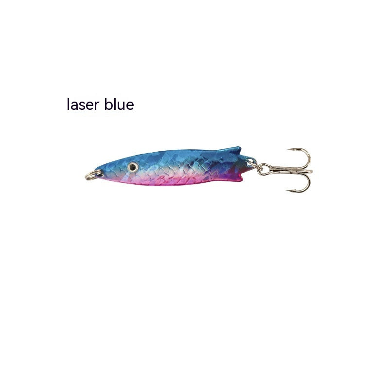 Curved Surface Lure Sequins White Strips Fishing Lure Equipment