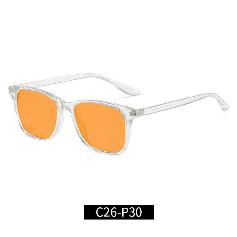 Commerce extérieur Verres UV anti-bleu Mode Orange Rouge
