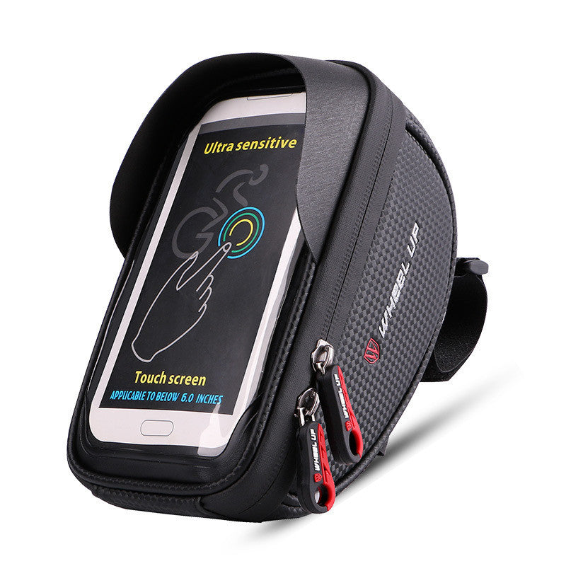 Sac à vélo, sac de téléphone à écran tactile, sac de vélo de montagne avant, sac de vélo, poignée