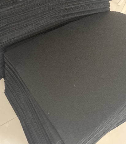Tapis de cuisine jetable-felt-50 * 90cm-noir-1 pièce