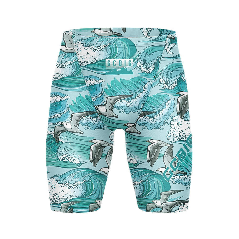 Trunks de natation pour hommes à séchage rapide Tight Team Production Vêtements Courant en plein air