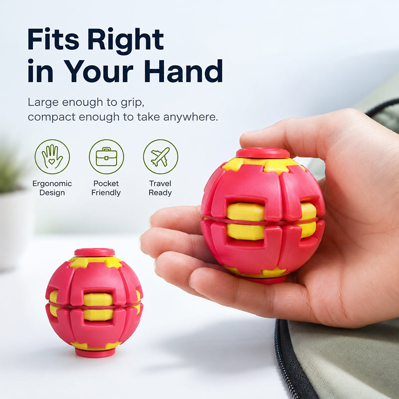 3D Imprimé Fidget de Spinning à main Pocket Sensory Stress Relief Toy