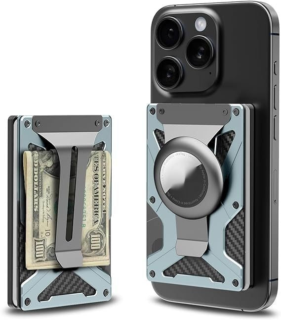 Carte magnétique intégrée en métal Clamp Téléphone mobile Fonction antivol magnétique