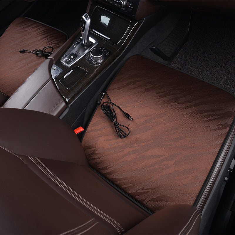 Chauffage de voiture Petit Coussin carré Siège simple Coussin