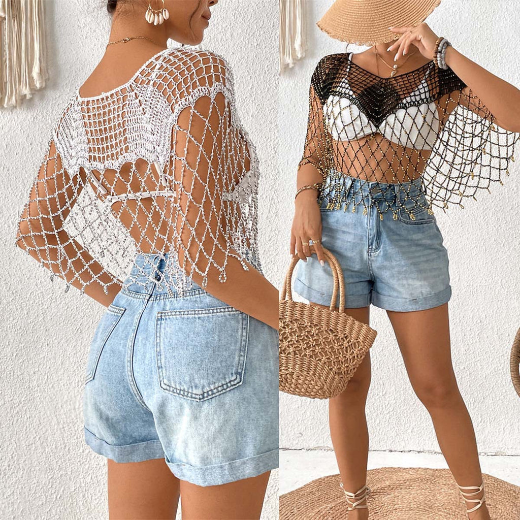 Arrivée Femmes Perle nue Cape Châl