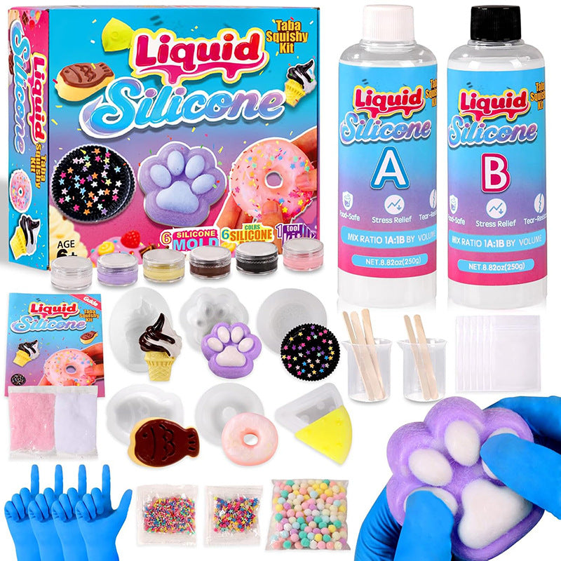 Jeu de jouets à la crème glacée bricolée