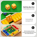 Jeu de table de dés PU coloré avec inverseur pour les enfants