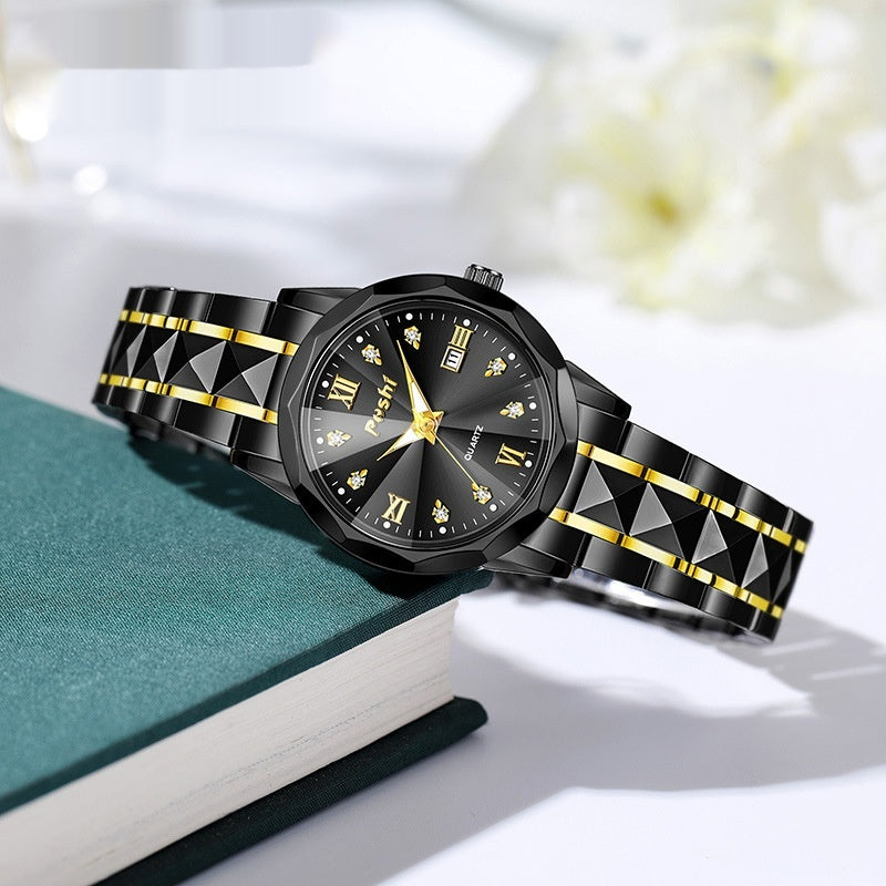 Montre Quartz miniature légère et luxueuse