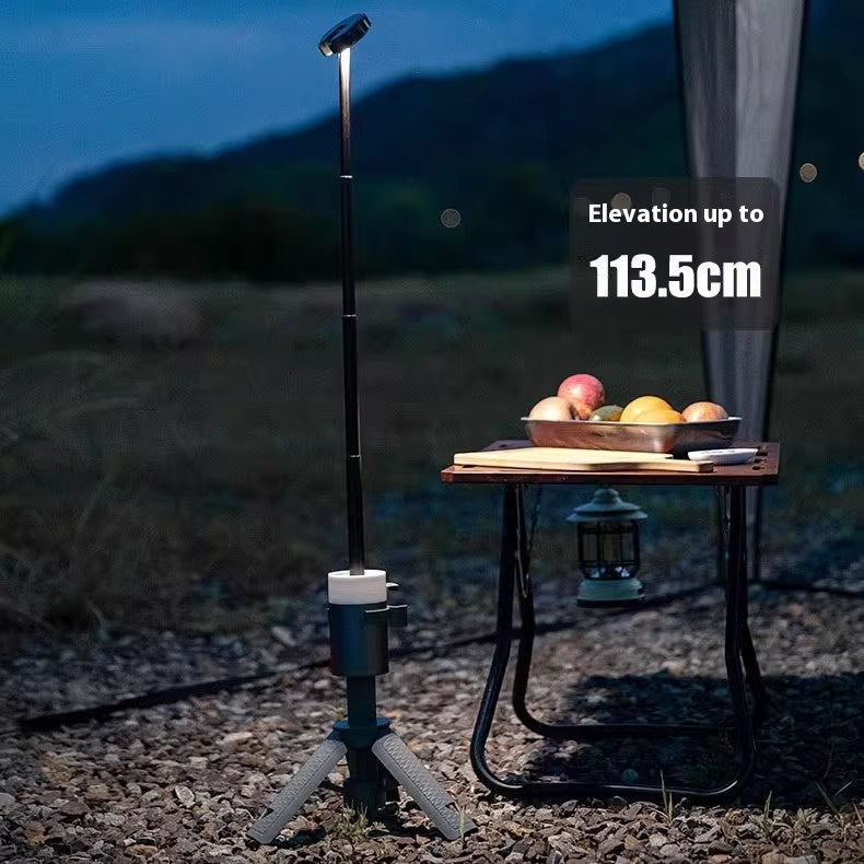 Lanterne de camping portable multi-fonctionnelle en alliage d'aluminium extérieur