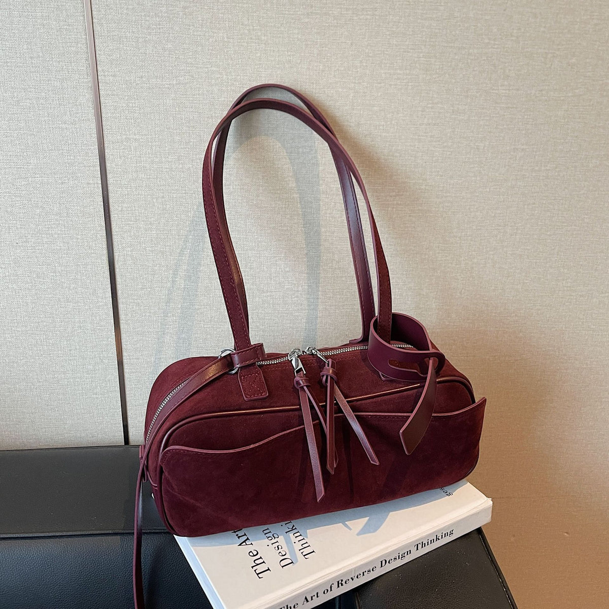 Women's Simple Bowling Shoulder Bag