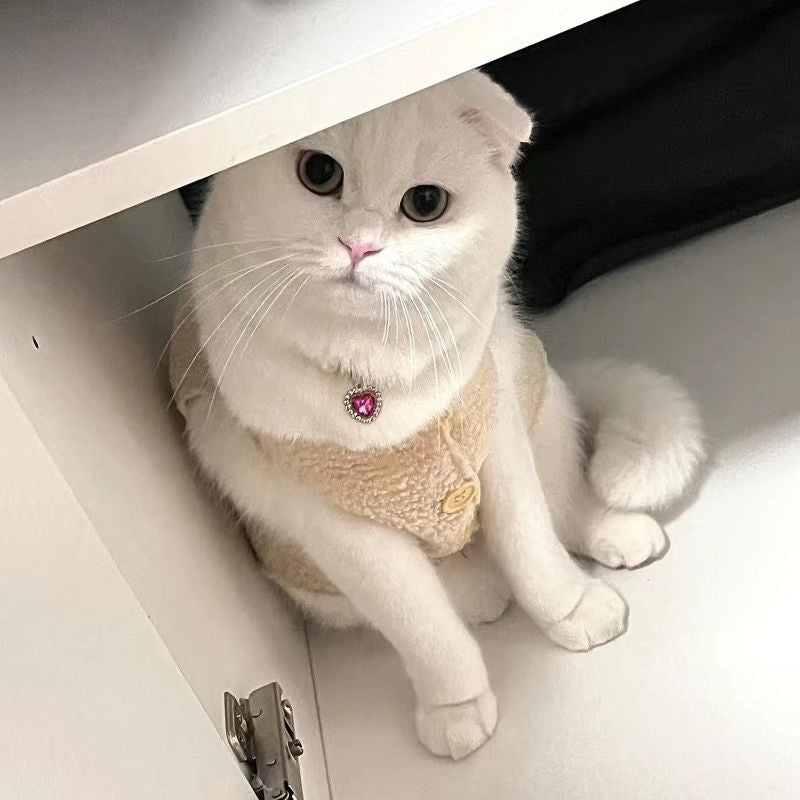 Internet populaire Celebrity Cat Pearl Collier