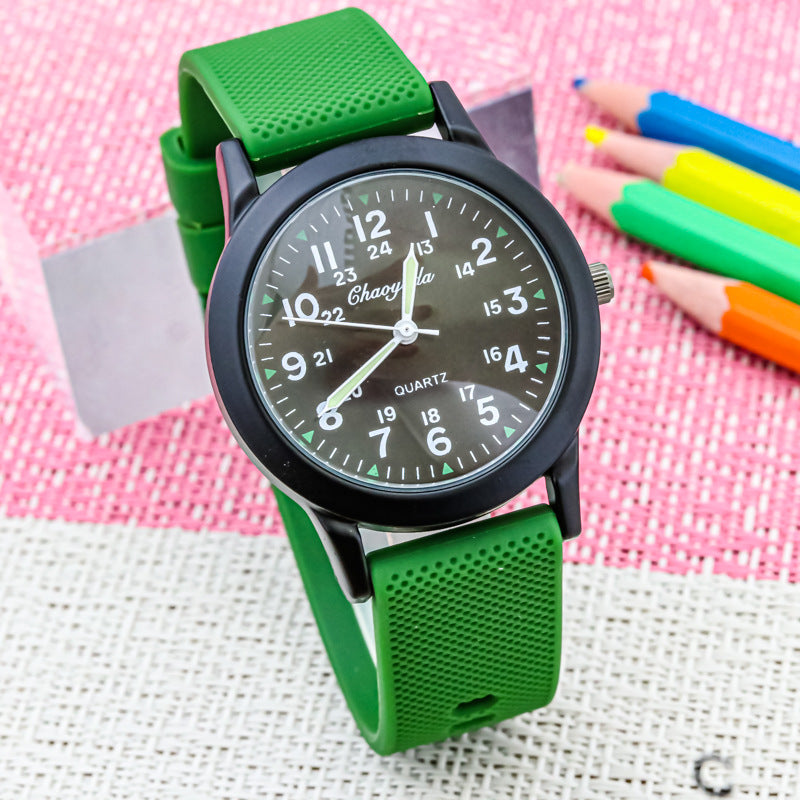 Aiguille lumineuse étanche Montre électronique numérique transparente