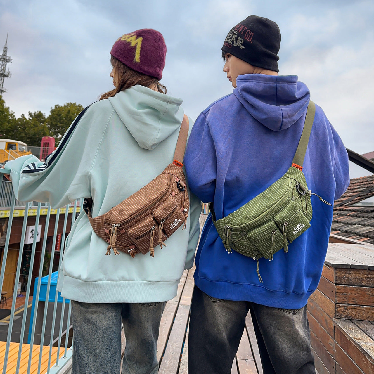 Waist Bag de randonnée en plein air style Workwear