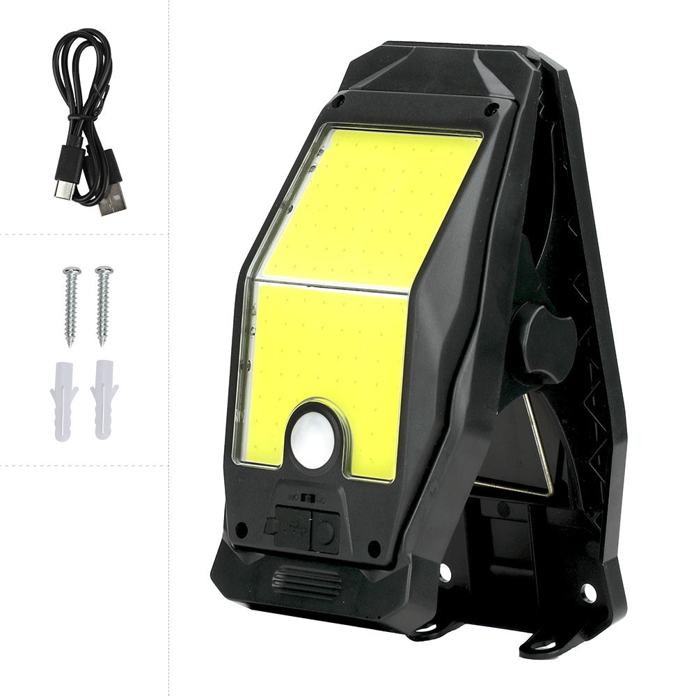 Patio extérieur Mouvement-capteur lumière solaire sans punch