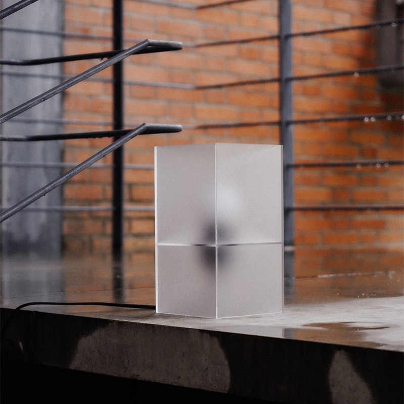 Bureau Original de Designer de Lampe Acrylique Frosted