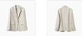 Blazer Chic pour les vêtements de travail Relaxed et Casual Outerwear
