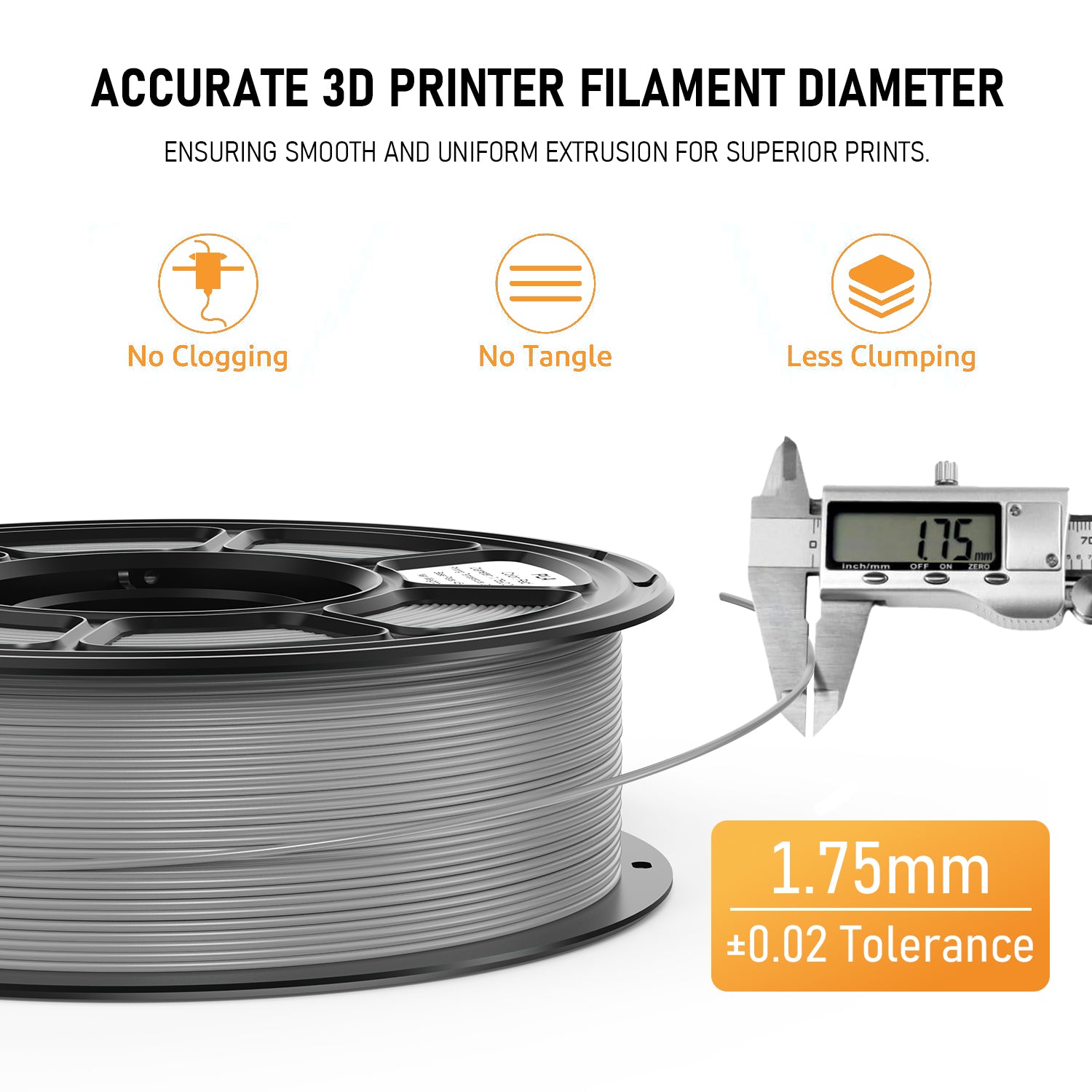 Silk PLA Filament 1.75mm