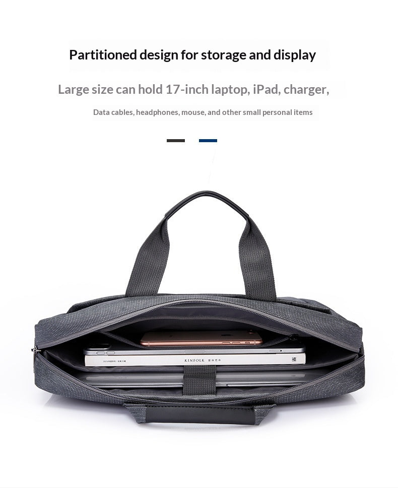 Porte-monnaie pour ordinateur portable pour hommes pour affaires et pour bureau