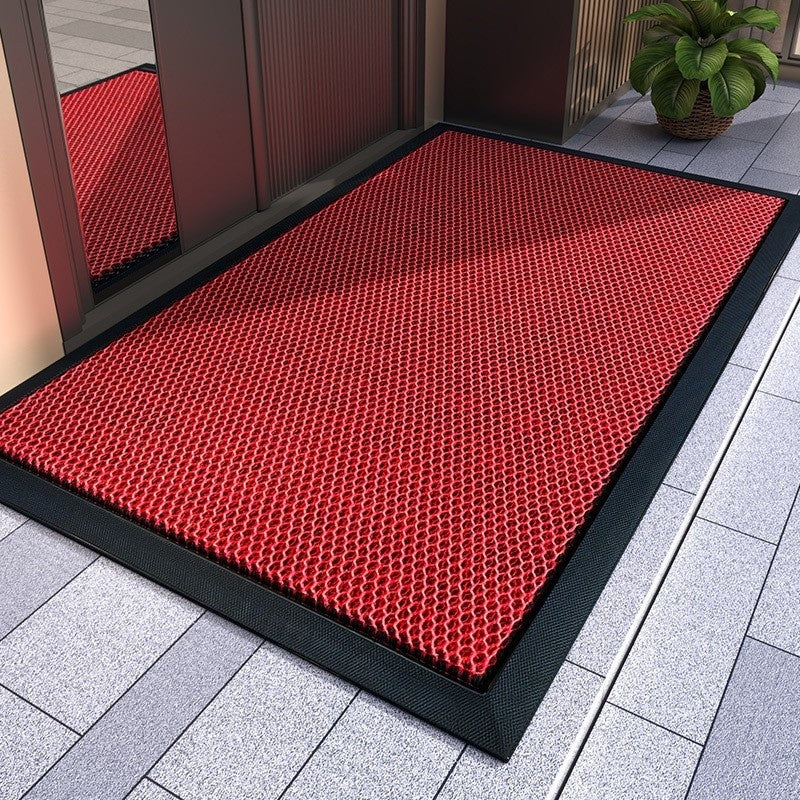 Tapis de porte extérieur antidérapant élastique pour les entrées de Villa