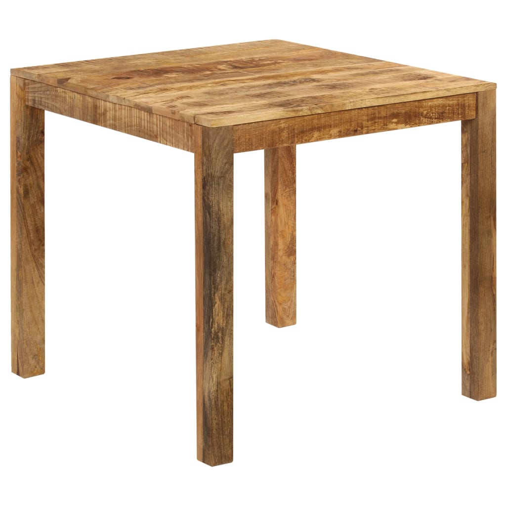 Table à manger en bois massif de mangue 82x table à manger 82x