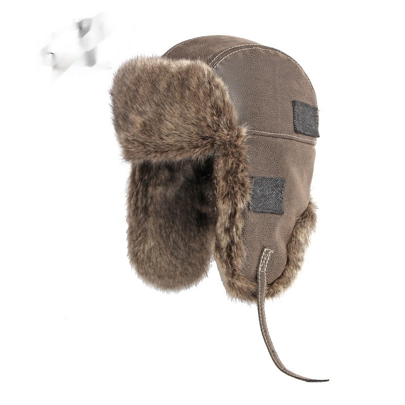 Style nord-est Hommes oreille d'hiver protection chaud Lei Feng Hat