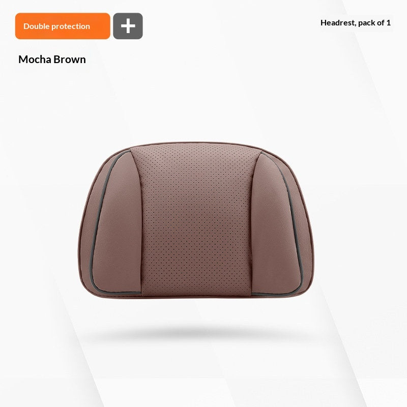 Tête de voiture Cou Oreiller Silk Coton