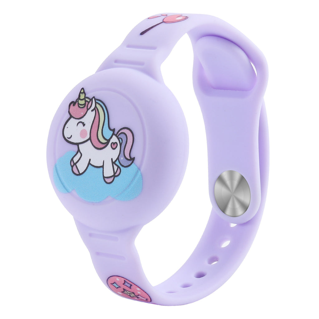 Bracelet de dessin animé Anti-loss Alarme Localisateur de périphérique Bracelet en silicone