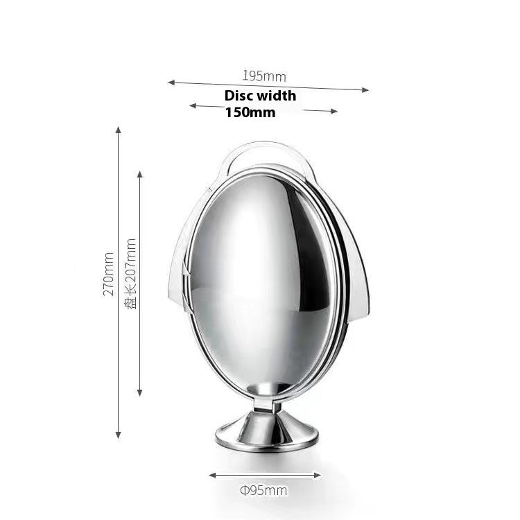 Nordic Entry Luxury Home Style Design Double pliage Rangement Dim Sum Plate