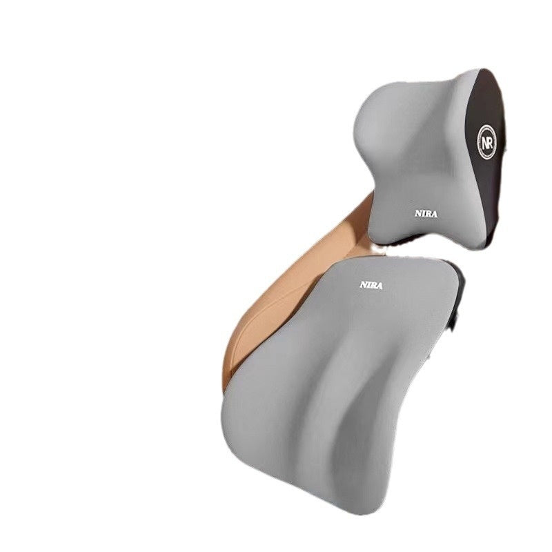Coussin d'assise en mousse de mémoire d'appuie-tête automobile