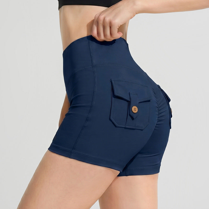 Shorts de yoga haute-élasticité