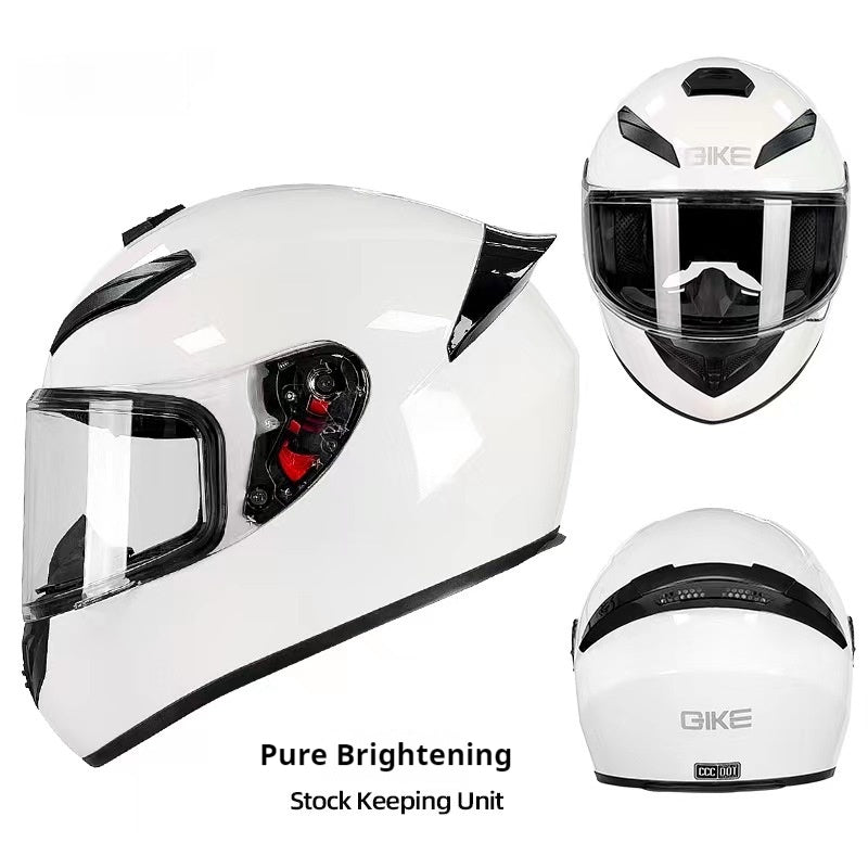 Moto Hiver Personnalité Casque de moto