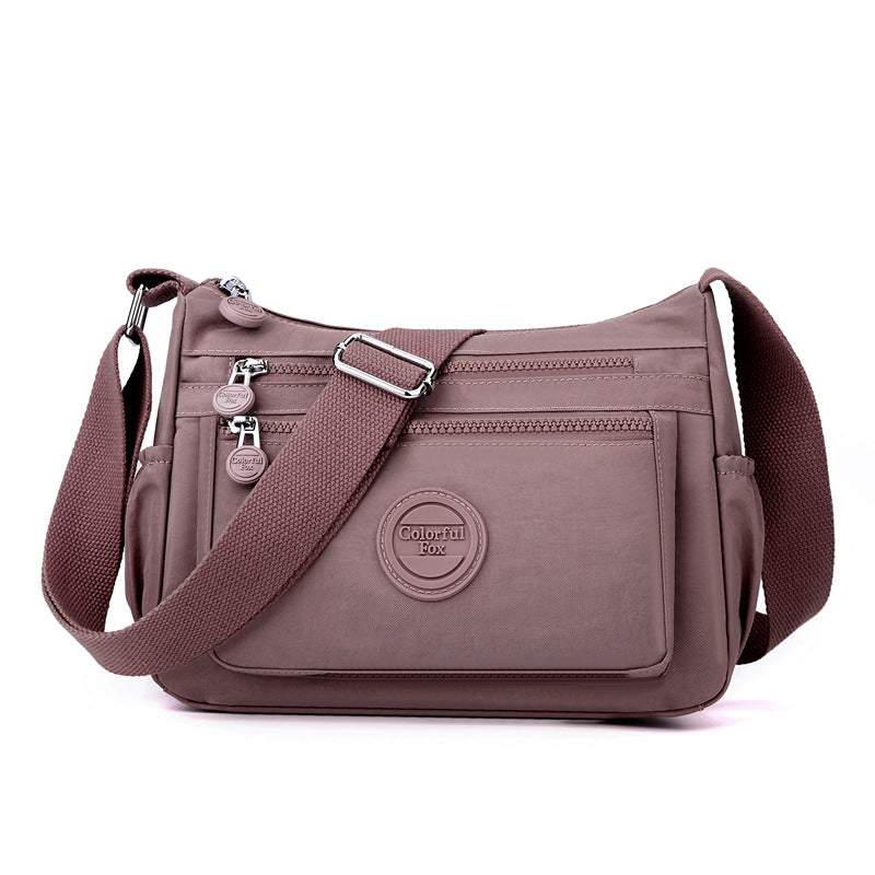 Renard coloré Grande capacité Femmes Sac d'épaule extérieur Casual hydrofuge Multi-couche