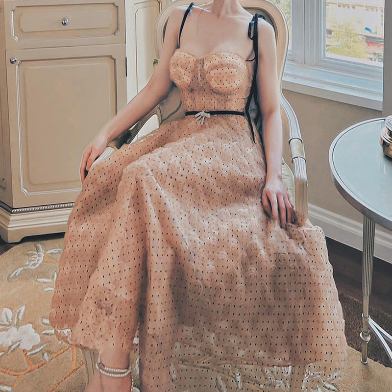 Robe longue et mince