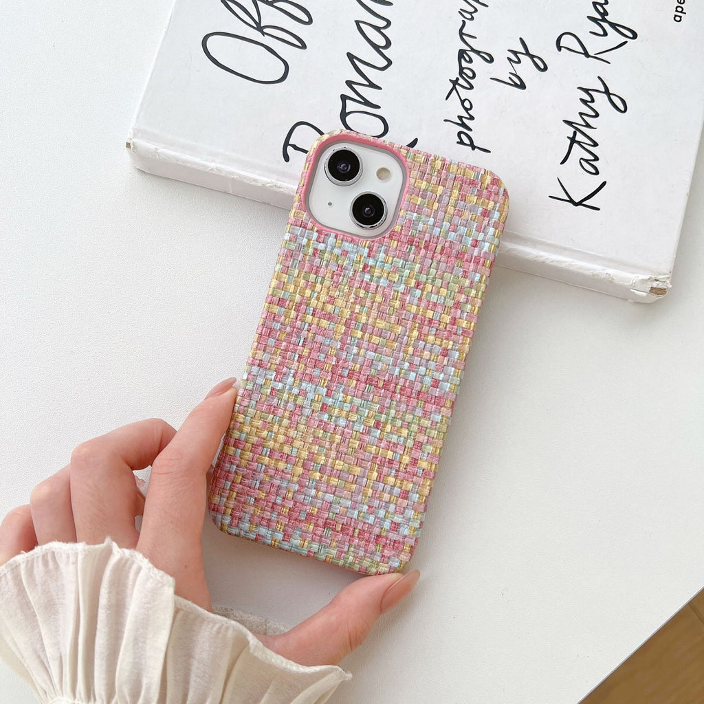Étui de protection pour téléphone portable tissé