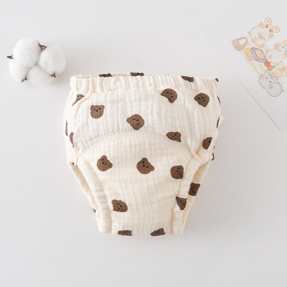 Corean Gauze Cotton Baby's Ring Urine Waterproof pour prévenir les fuites de piège d'entraînement d'urine