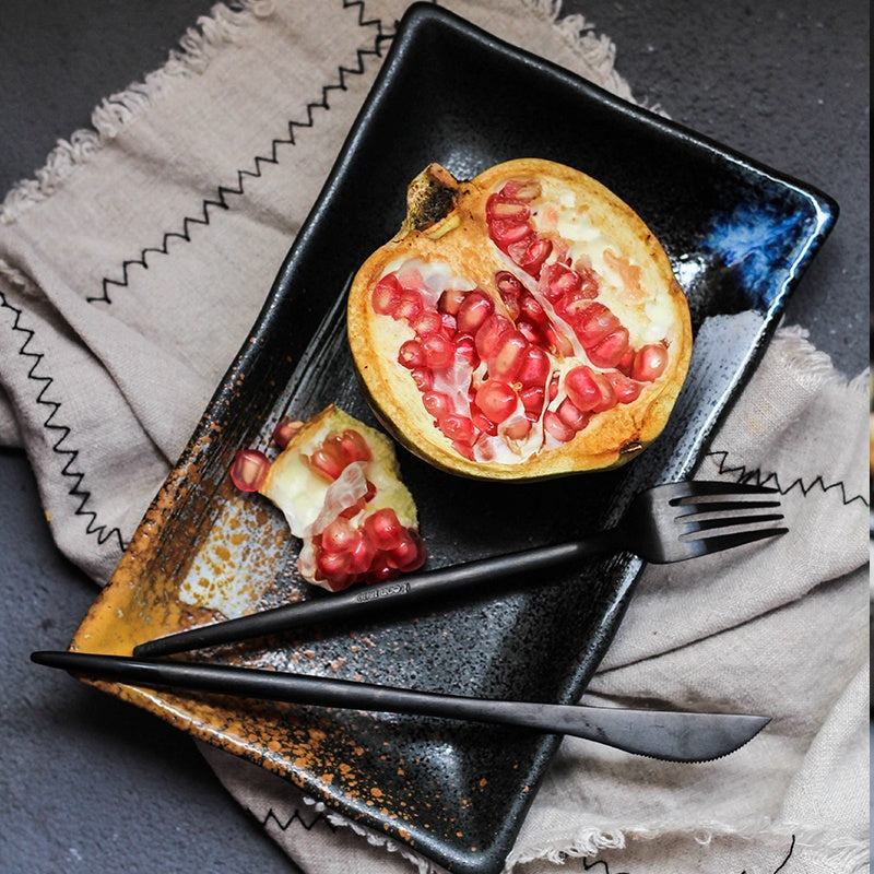 Cuisine japonaise Sushi Céramique Dim Sum Cake Plate