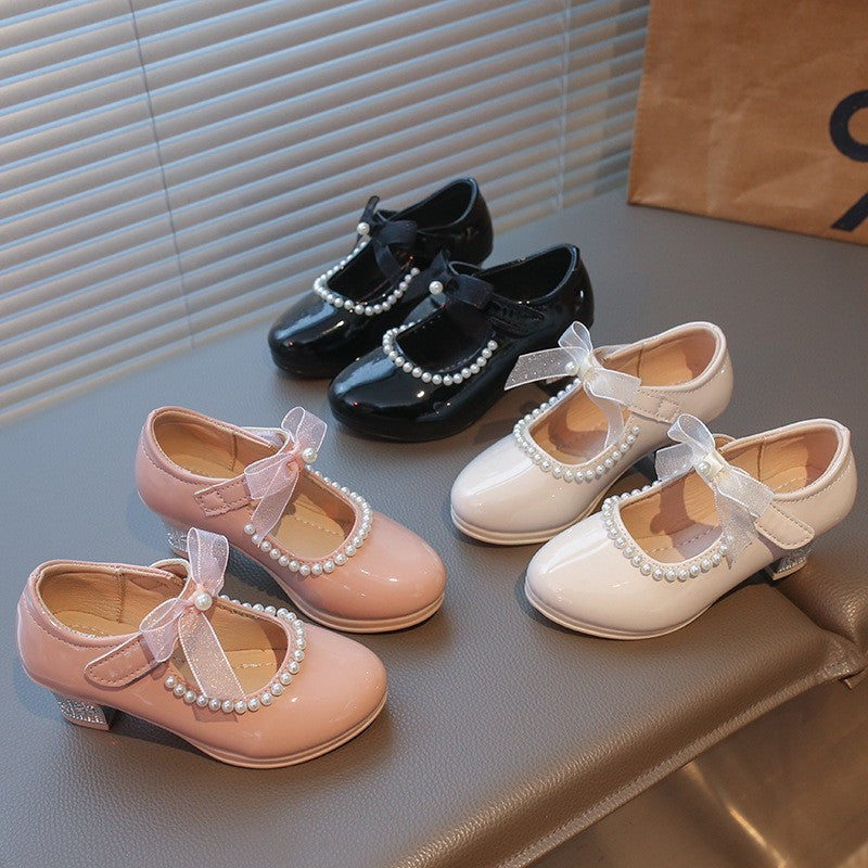 Summer Girls Block Talon Chaussures Princesse