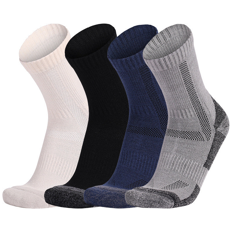 Chaussettes à neige en cachemire athlétique à ski chaud pour hommes