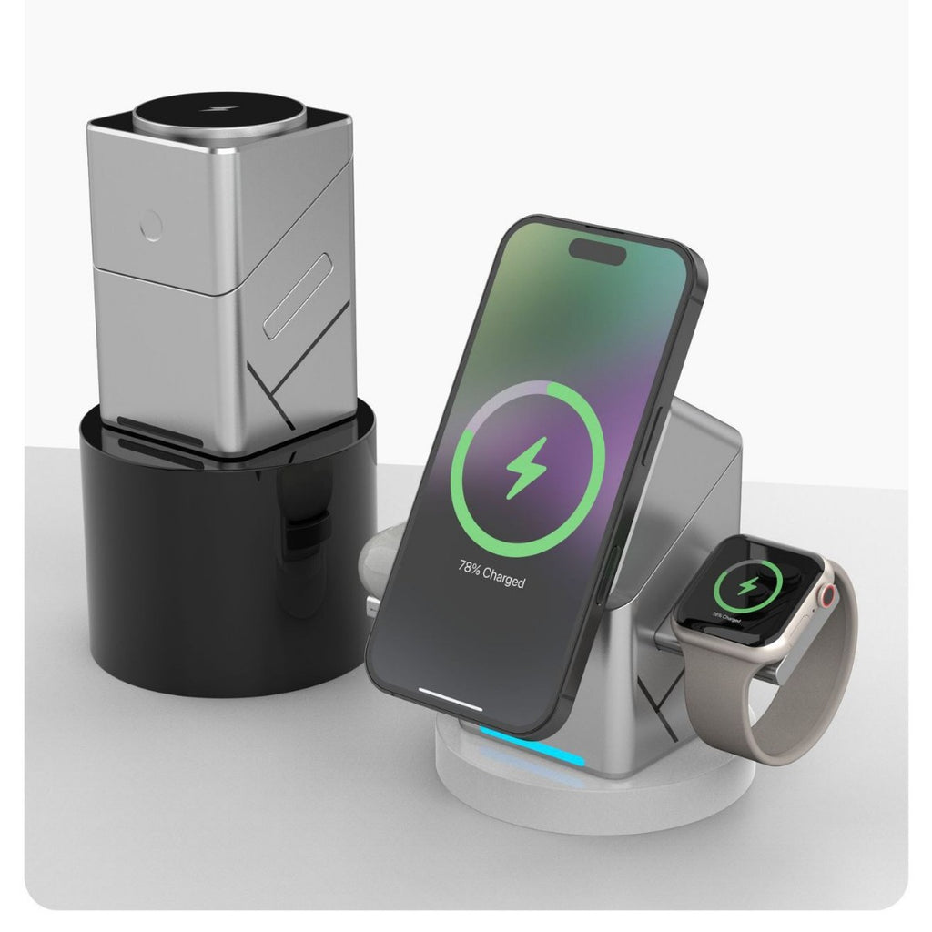 Support de charge magnétique sans fil pour Cubes Rubiks