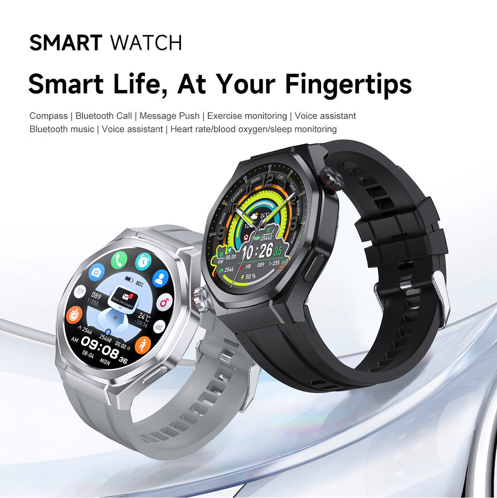 Smart Watch Bluetooth Appel de fréquence cardiaque surveillance du sommeil sports