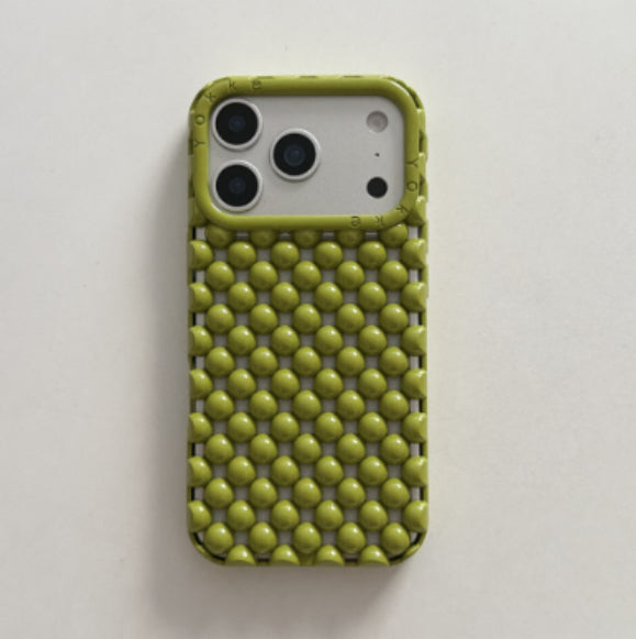 Electroplated Solid Color Pearl Phone Case