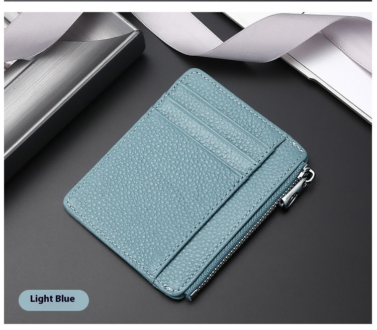 Porte-cartes en cuir Premier calque Porte-cartes en cuir
