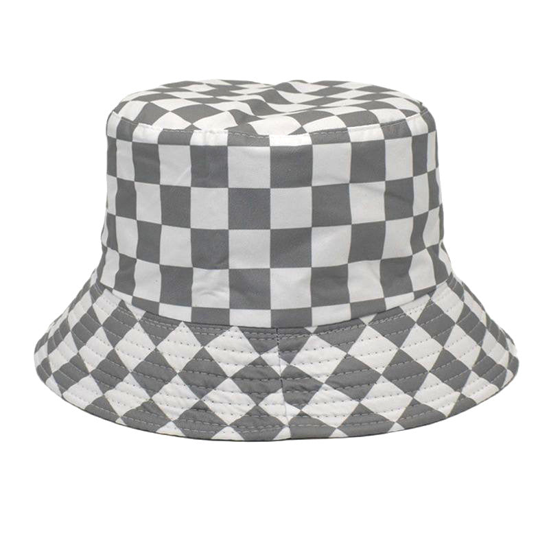 Outdoor Travel Sun Hat Cotton Man Chapeau de seau double face
