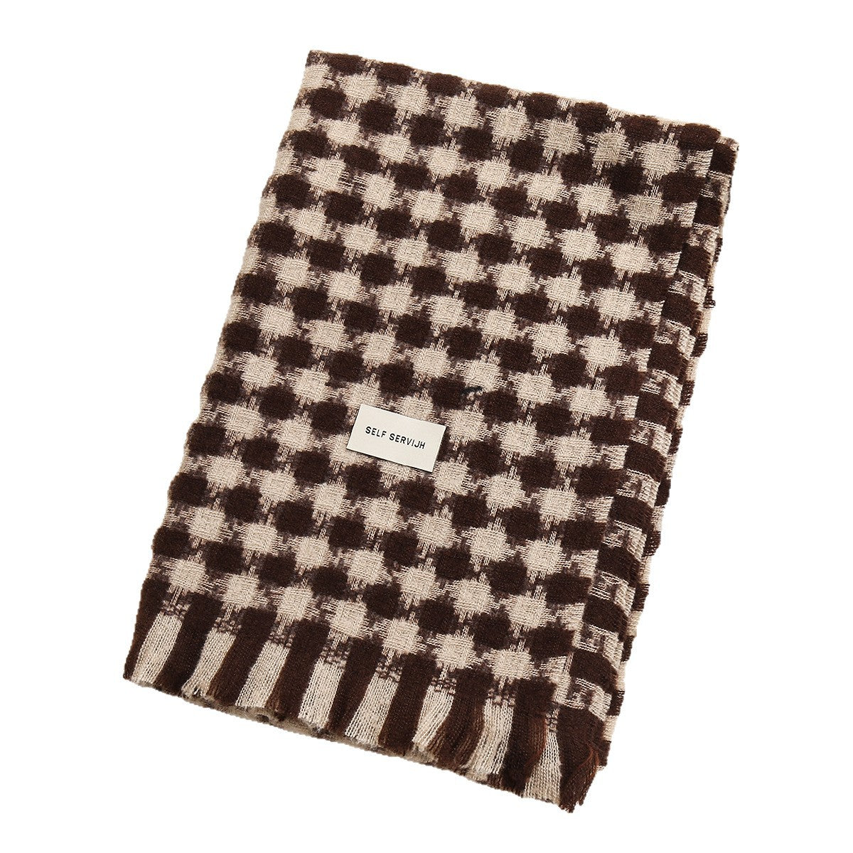 Foulard rétro-artistique en diamant plaqué femmes