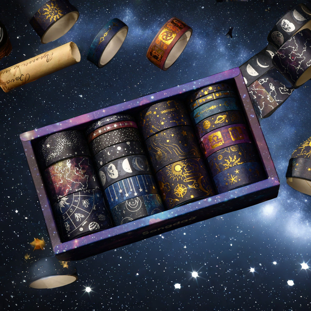 Vast Starry Sky et ruban adhésif de papier Sticker décoratif