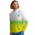 Pêche Hoodie UPF 50 anti UV Sailing Shirt Surf d'été Hommes Long Sleeve Hunting Jersey