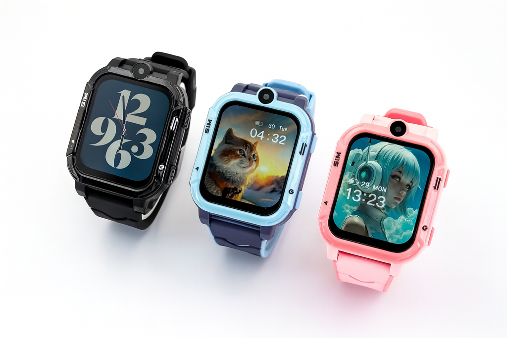 4G Kids Smart Watch avec GPS Tracker Vidéo Call Touch écran caméra étanche