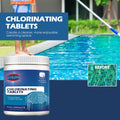 Comprimés effervescents de piscine multifonctionnels doux et facilement solubles