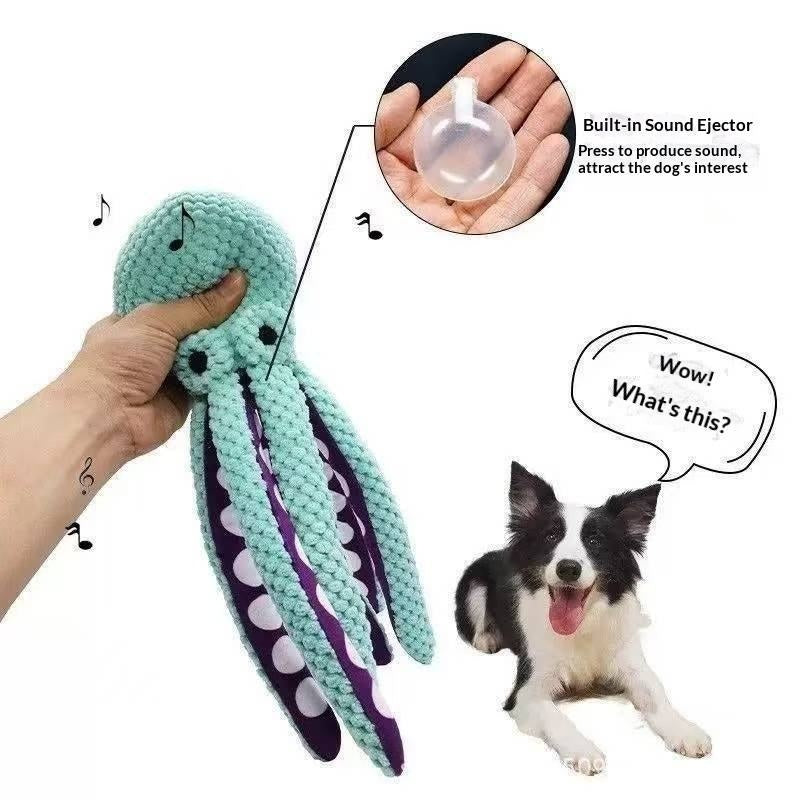 Jouet à croustilles pour chats et chiens à six pattes