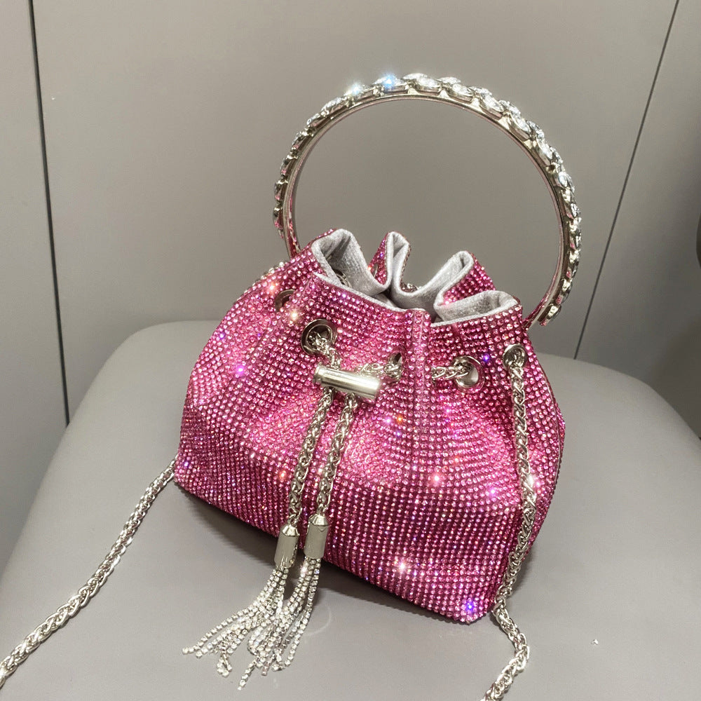 Sac à main en diamant brillant européen et américain pour les femmes